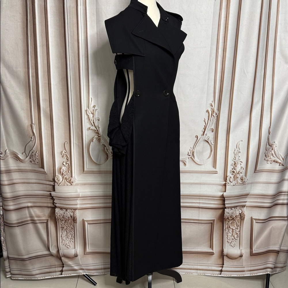 Y's by Yohji Yamamoto Asymmetrical Black vest/ dress